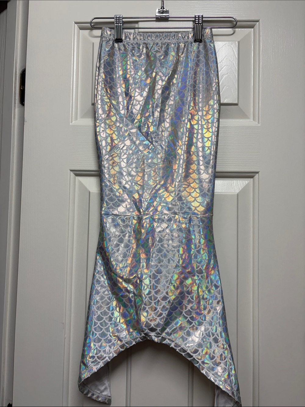 Justice brand Iridescent Mermaid-Scale High-Low Skirt Halloween costume